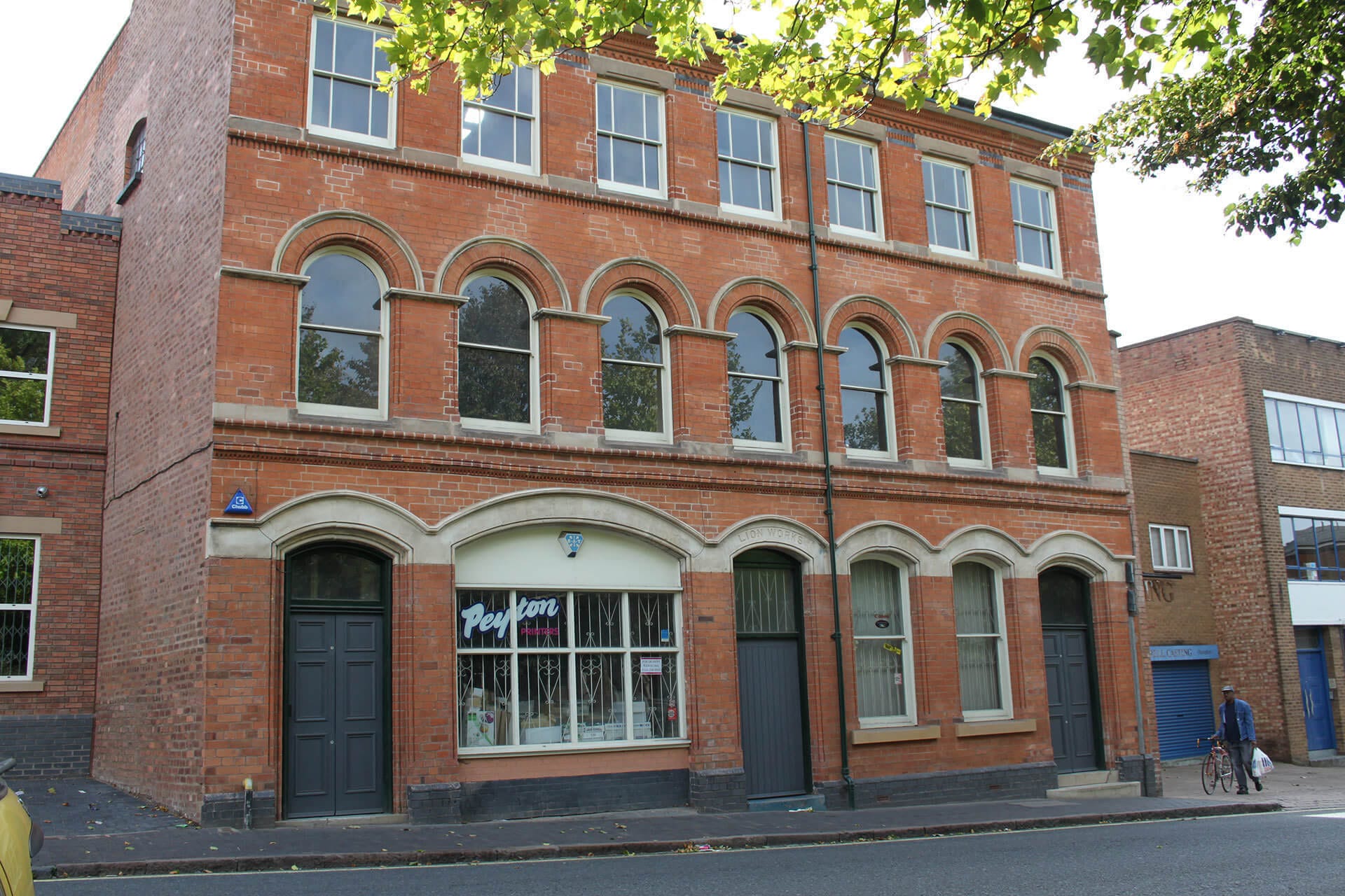 Brick Cleaning in Jewellery Quarter, After.