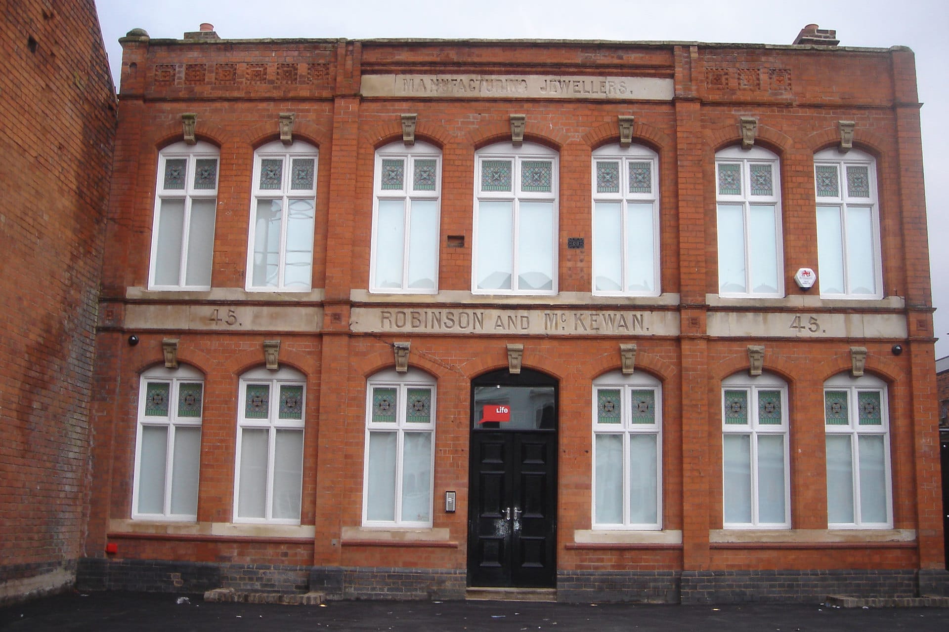 Brick Cleaning in Jewellery Quarter, After.