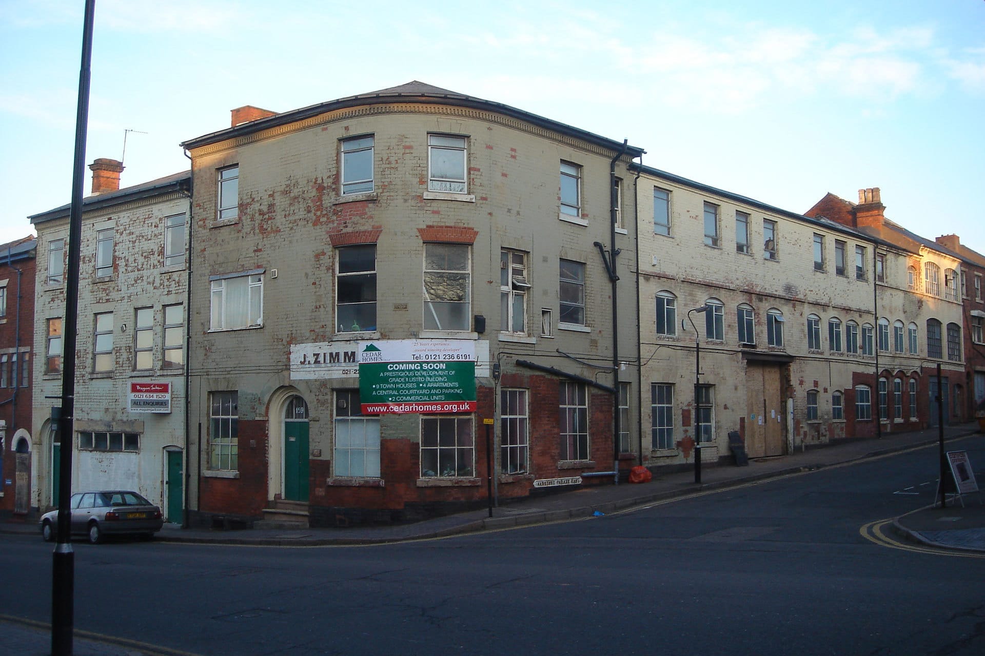 Brick Cleaning in Jewellery Quarter, Birmingham - Before