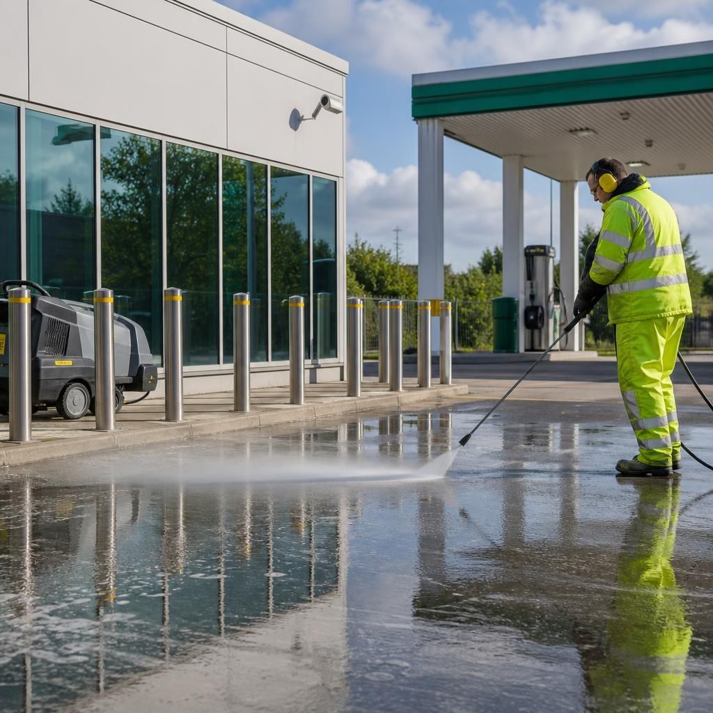 Advanced forecourt cleaning methods