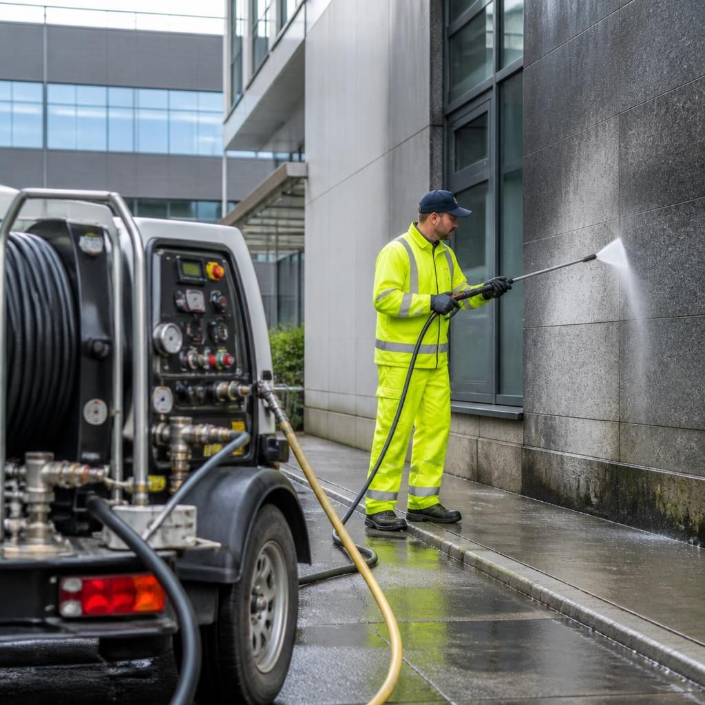 Advanced pressure washing equipment