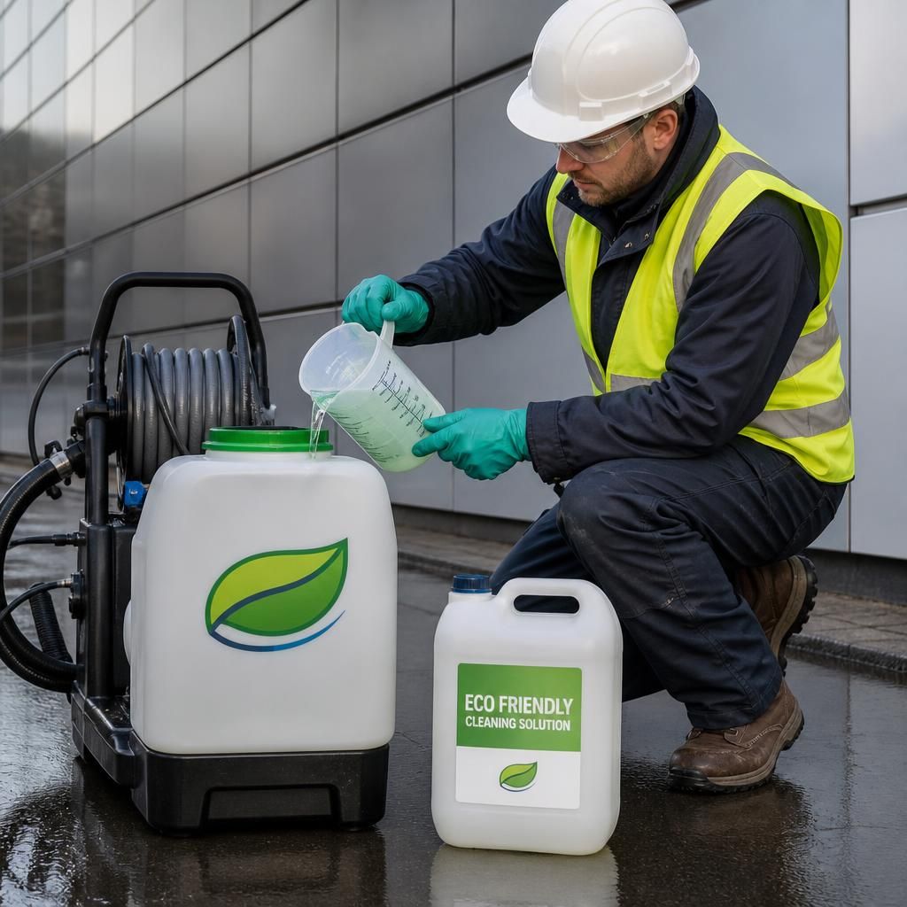 Eco-friendly cladding cleaning products