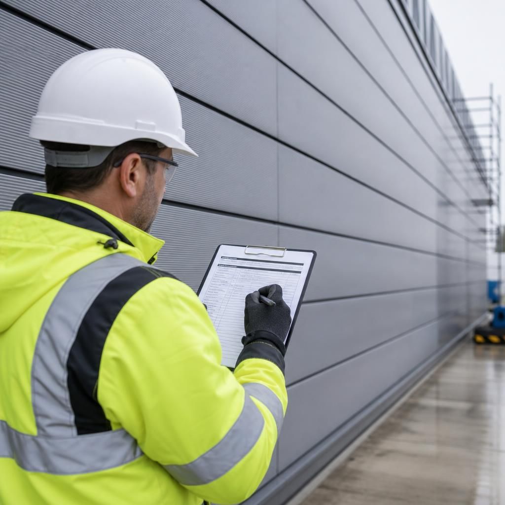 Bespoke cladding cleaning plan