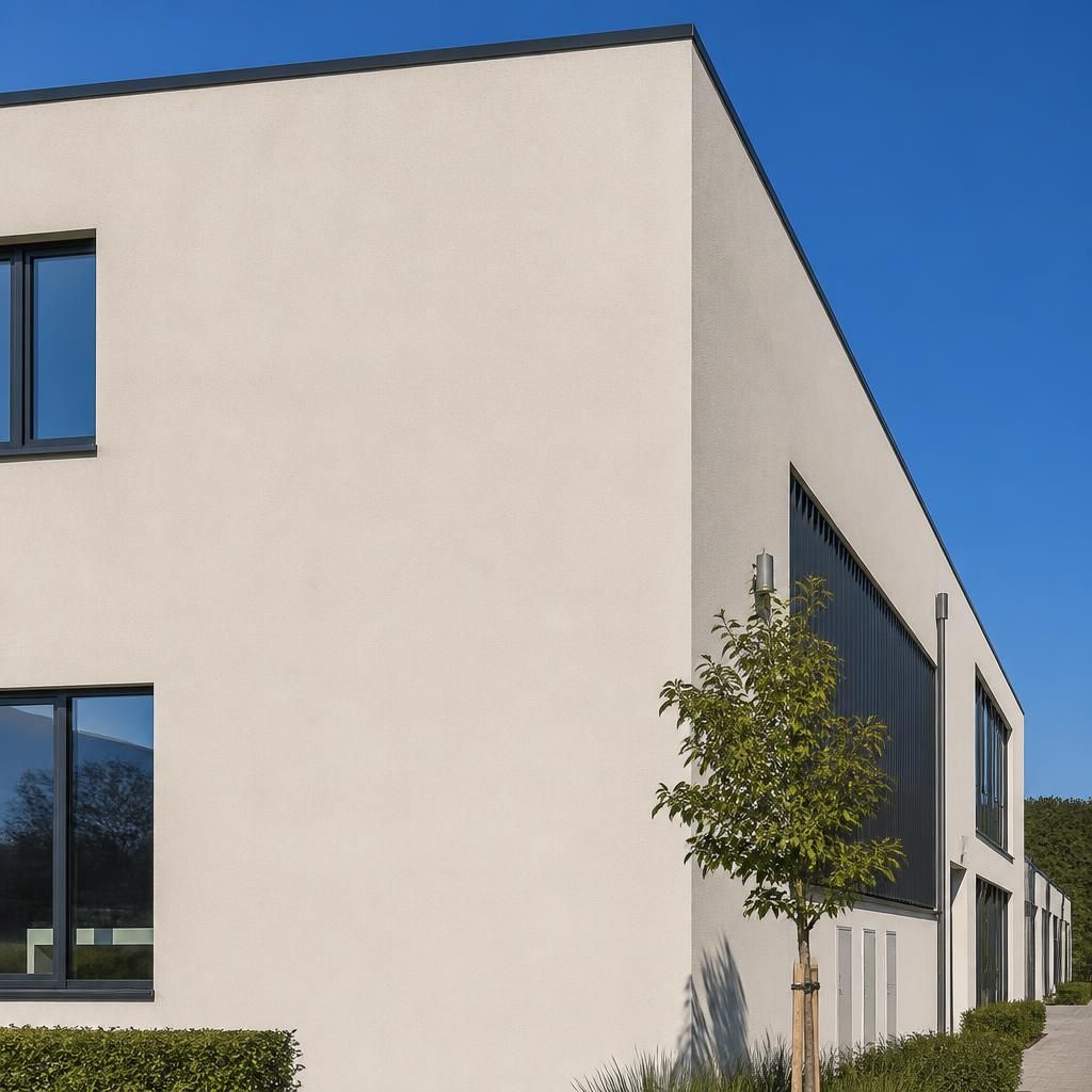 Clean and well-maintained building render