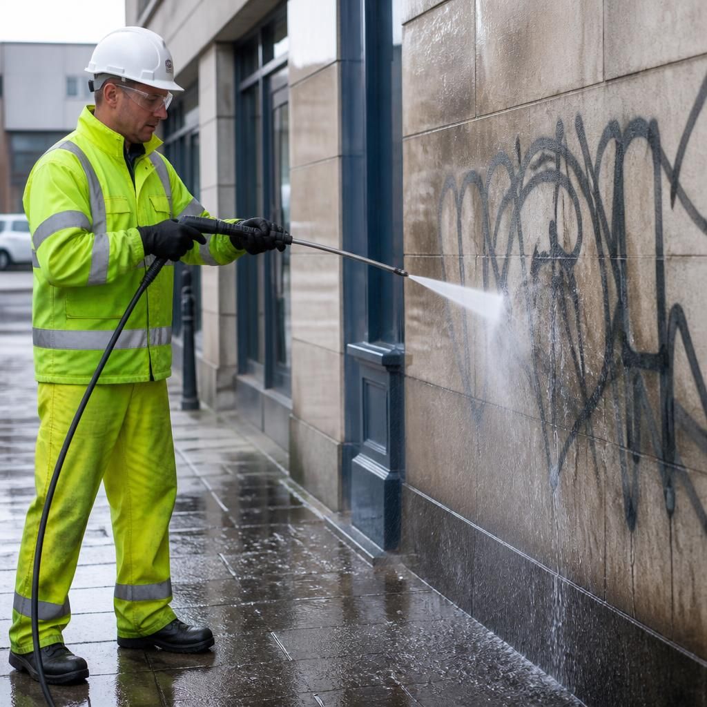 Eco-friendly graffiti removal
