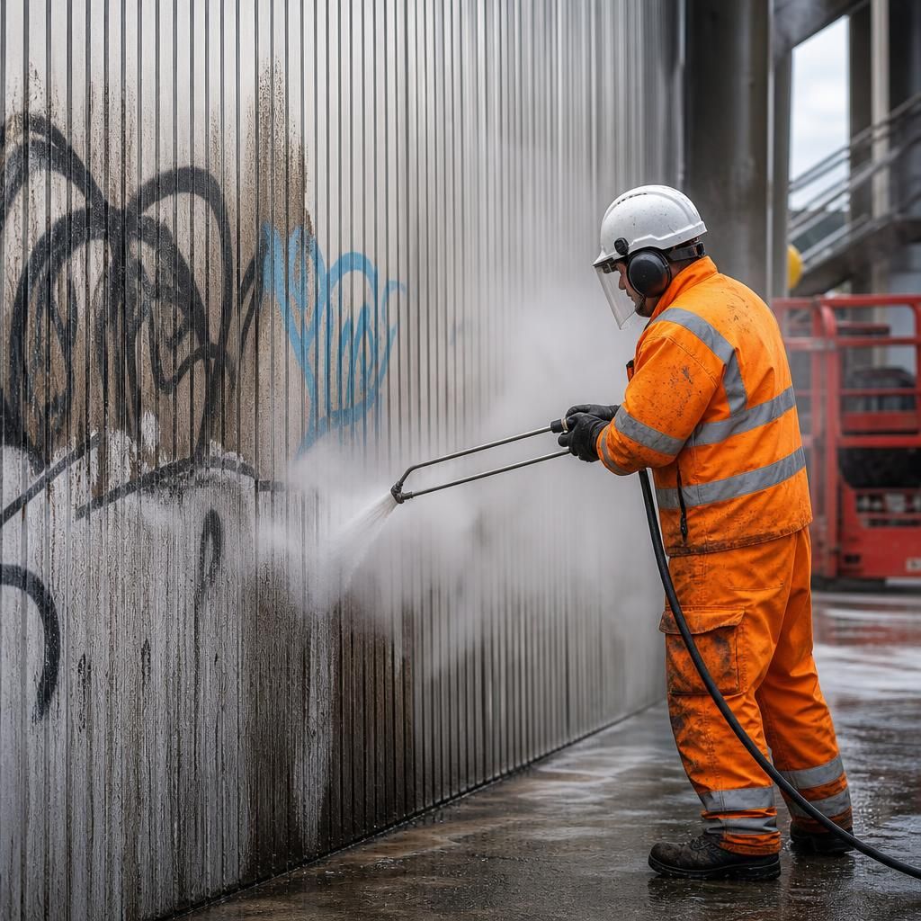 Eco-friendly graffiti removal solutions