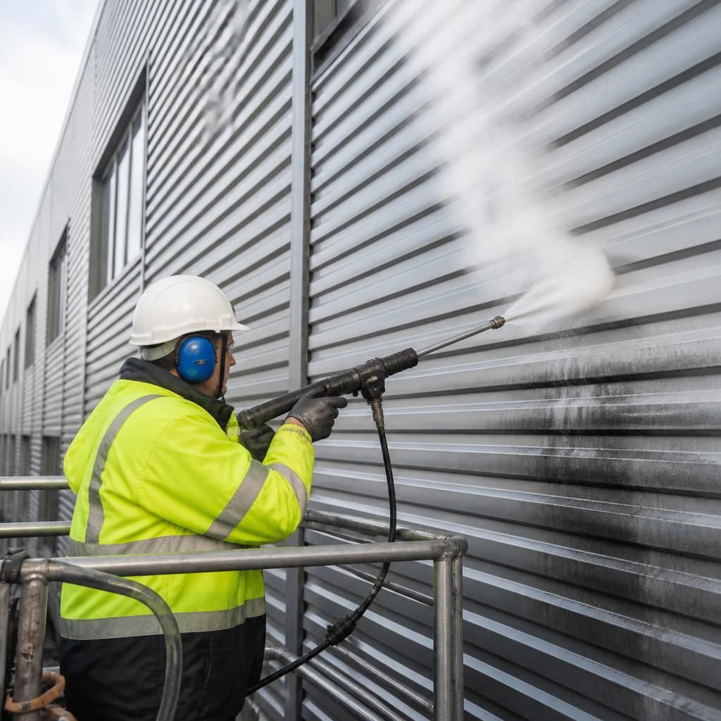 Steam Cleaning Cladding