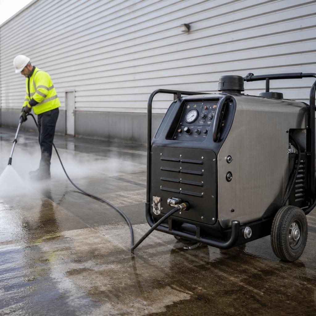 Advanced industrial steam cleaning equipment